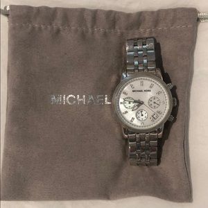 Silver Michael Kors watch